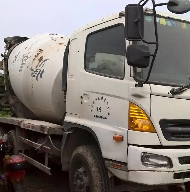 Б/у автобетономешалка hino 5 - 10 м3 9 М3 размеры из