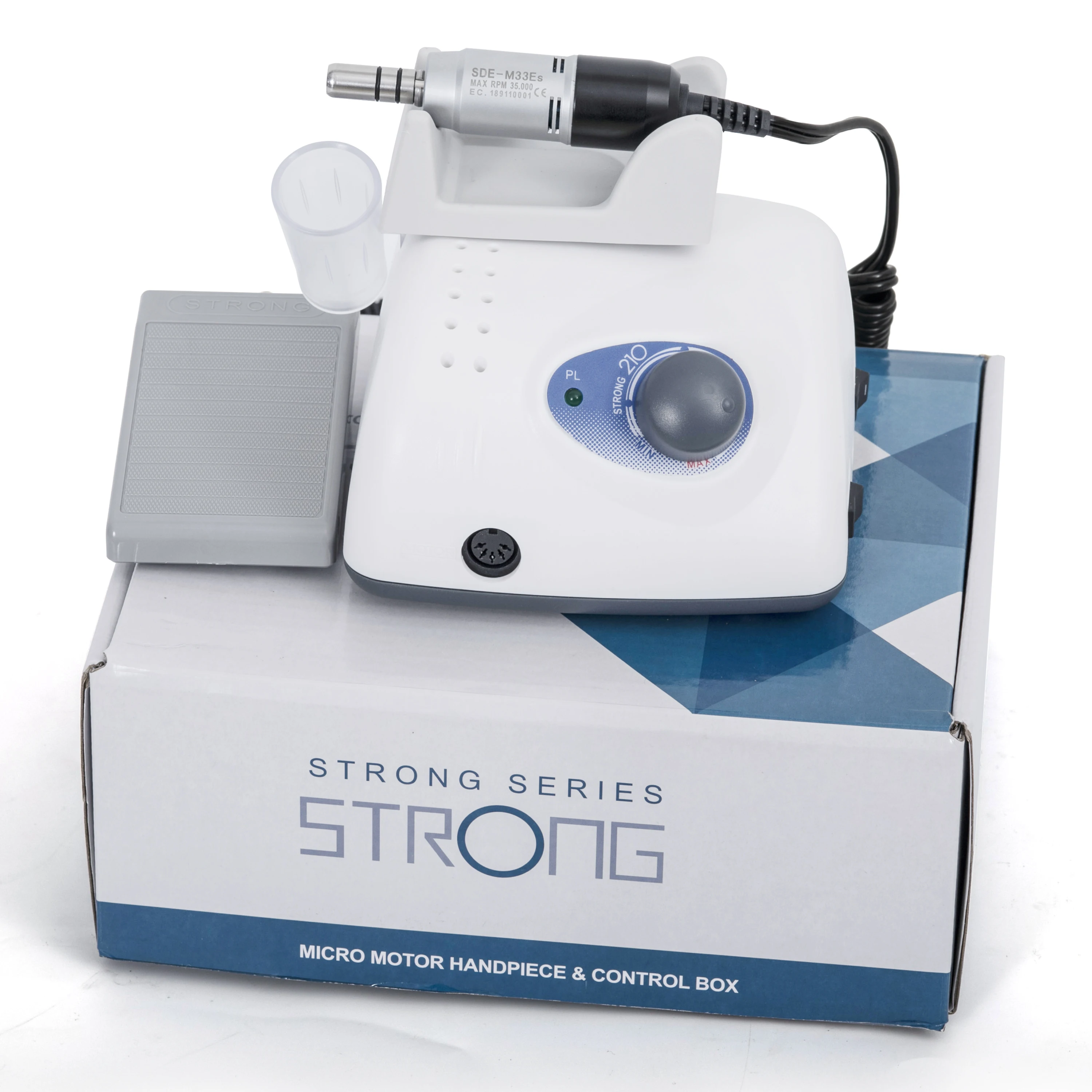 350000rpm dental brush micromotor strong 210 Korea marathon E-type SDE-M33Es handpiece