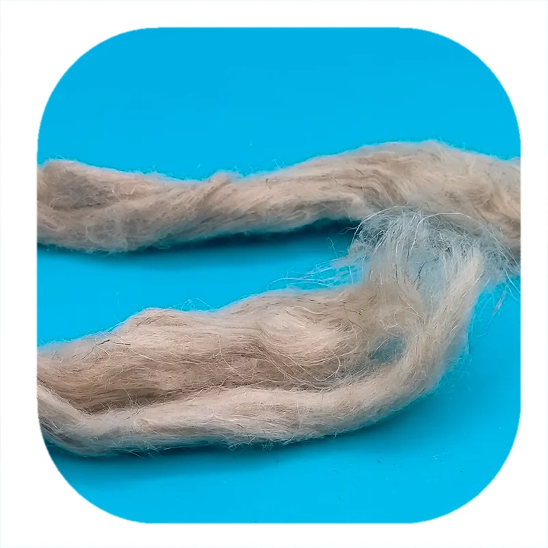 High Quality Natural Color Flax Tops for Blended Spinning