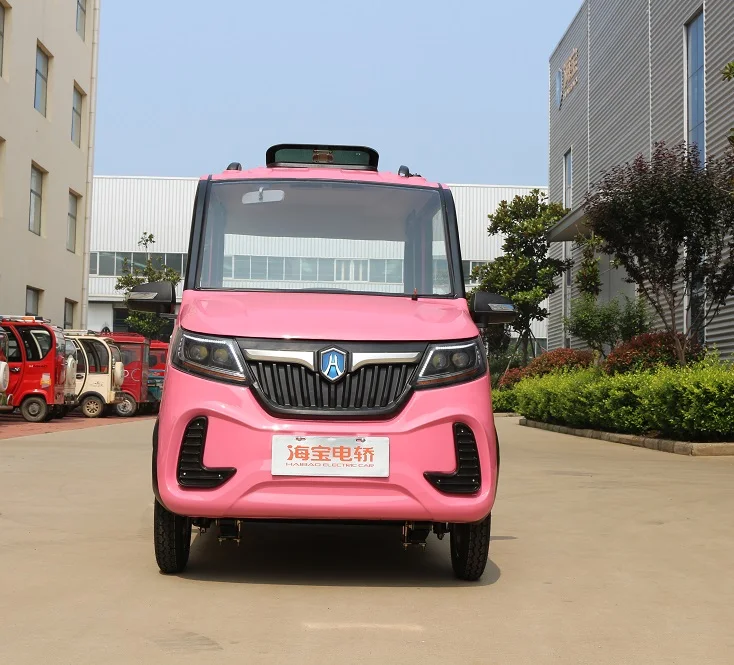 smart mini electric car 4 wheel 3 seats adult in new single