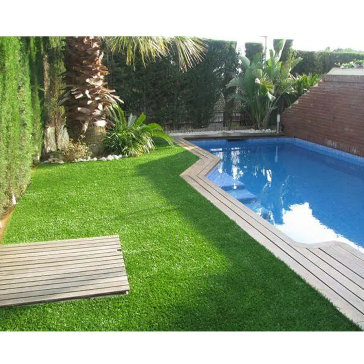 Spring Premium Synthetic Artificial Grass for Swimming Pool