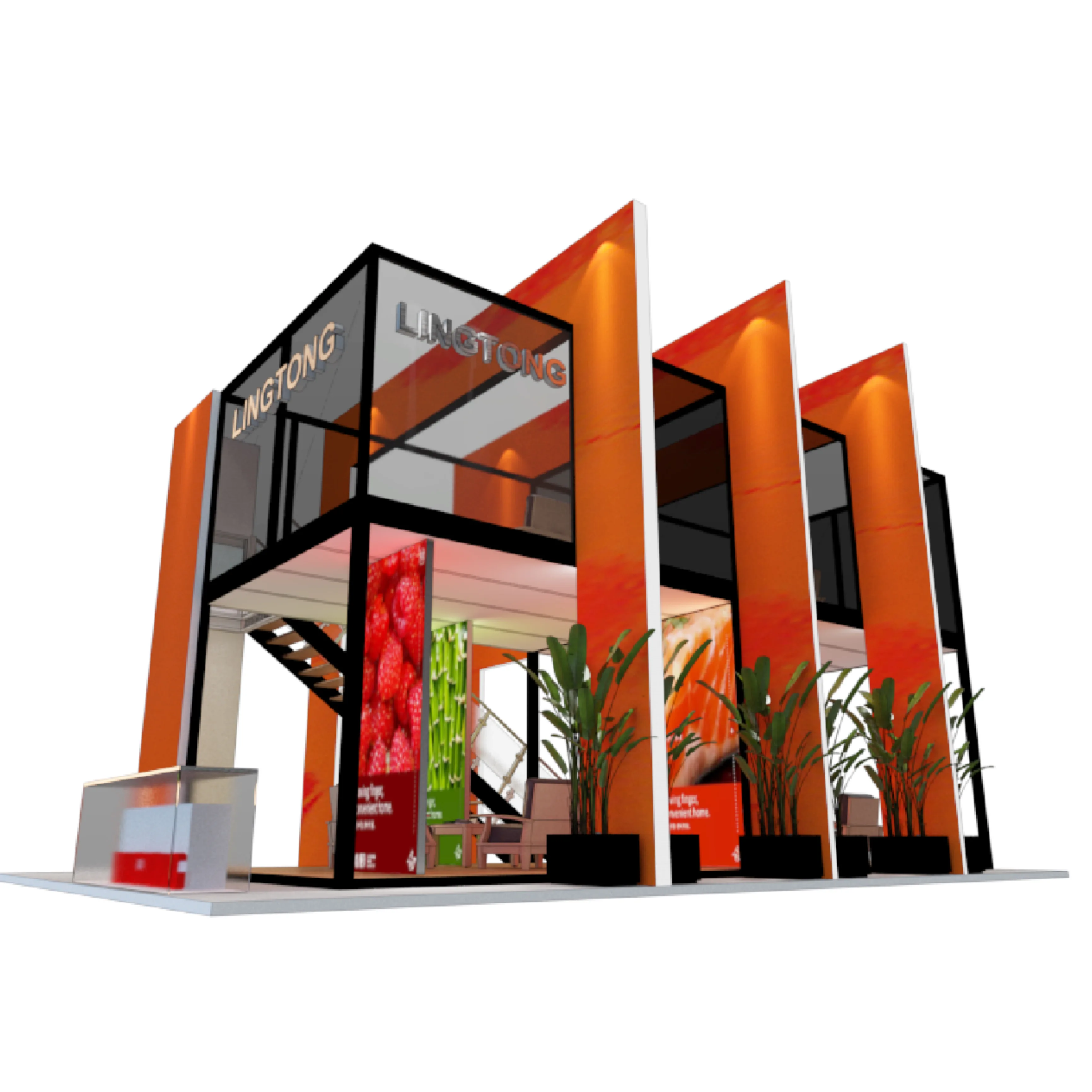 Double Deck,Floor, Form, Second Floor, exhibition booth