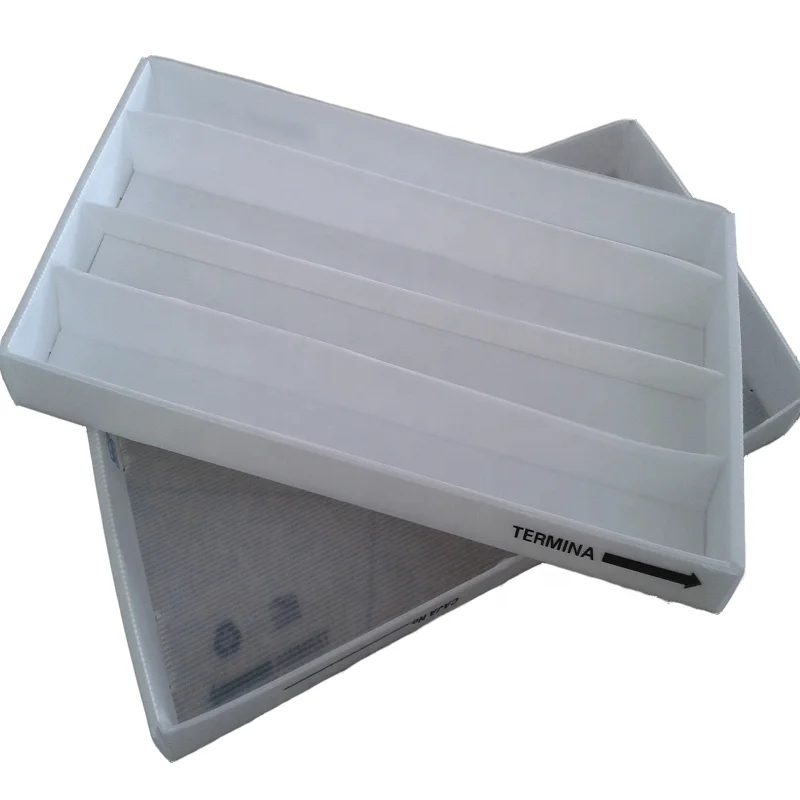 Corrugated PP Plastic mining core tray