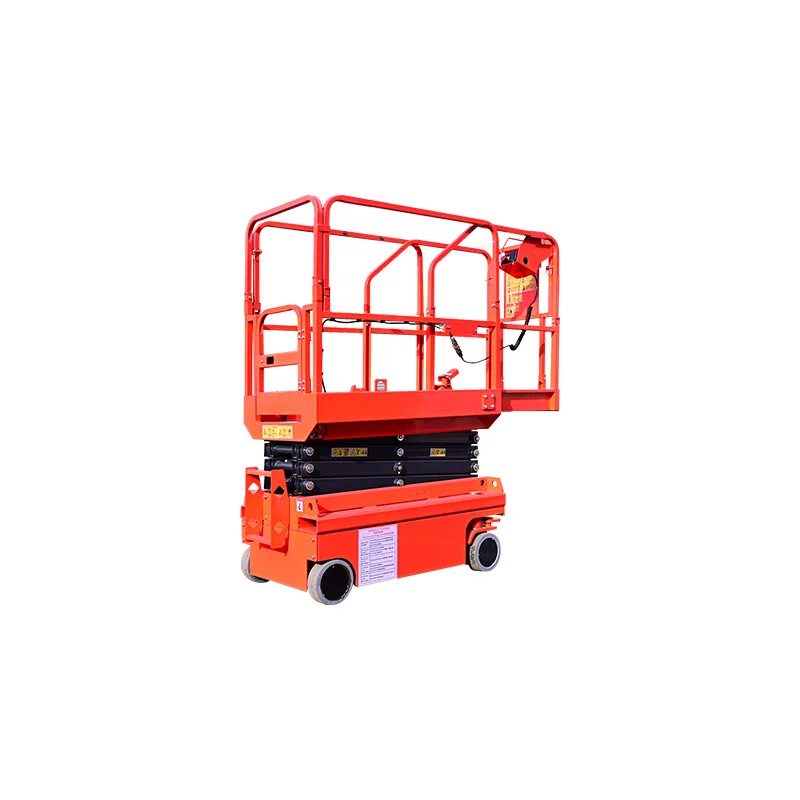 Manufacturer Directly Supplies 6m 8m 12m 500kg Truck Working Electric Fork Lift Aerial Platform Mobile Scissor