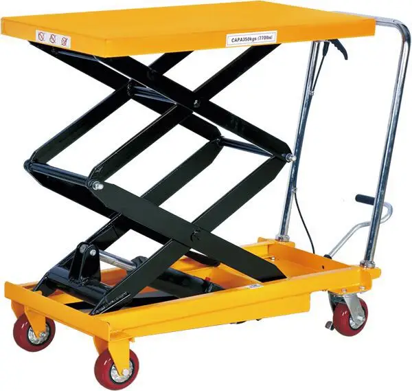 Портативный ручной гидравлический платформенный небольшой ножничный подъемный стол