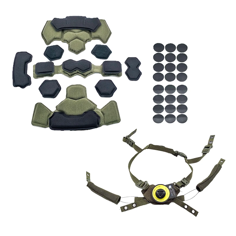 Wendy Helmet Mounts Rack Pads Accessories Suit Inner Liner Mich Fast Helmet Suspension Helmet Padding Mat Kits