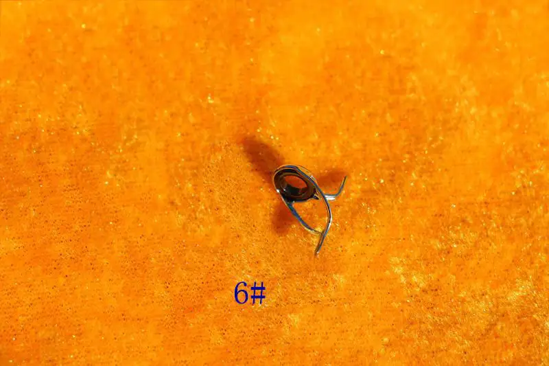 9pcs/Kit Casting Fishing Rod Guide Set Kit SIC Ring Stainless Steel Guide DIY snakehead Fishing Guide Rod Accessory