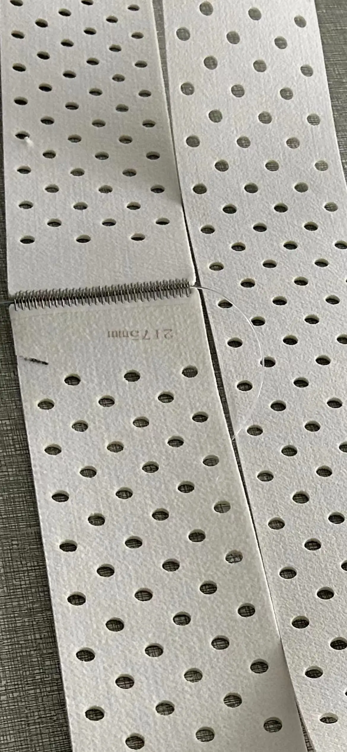 Feeding belts ironers flat work ironer polyester feed belt white conveyor belt