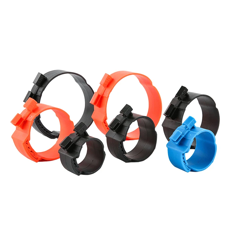 Air conditioning copper tubes buckle pipe fixing clamp