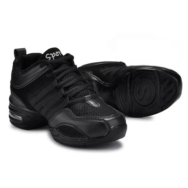 Breathable Mesh Modern Sports dance shoes jazz Women Dance Sneakers