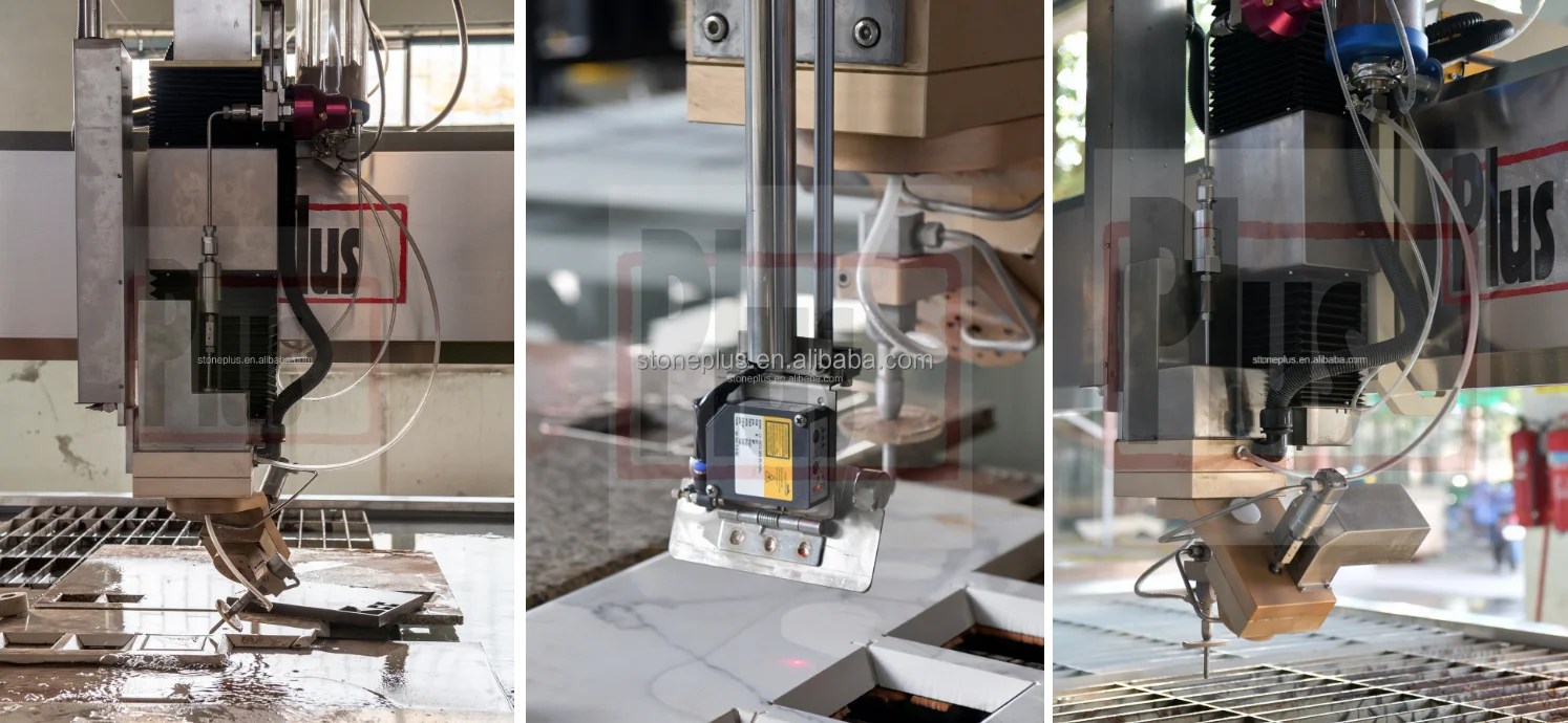 Stoneplus Waterjet Machine Hight Quality 5 Axis Waterjet Cutting Machine Price for sale