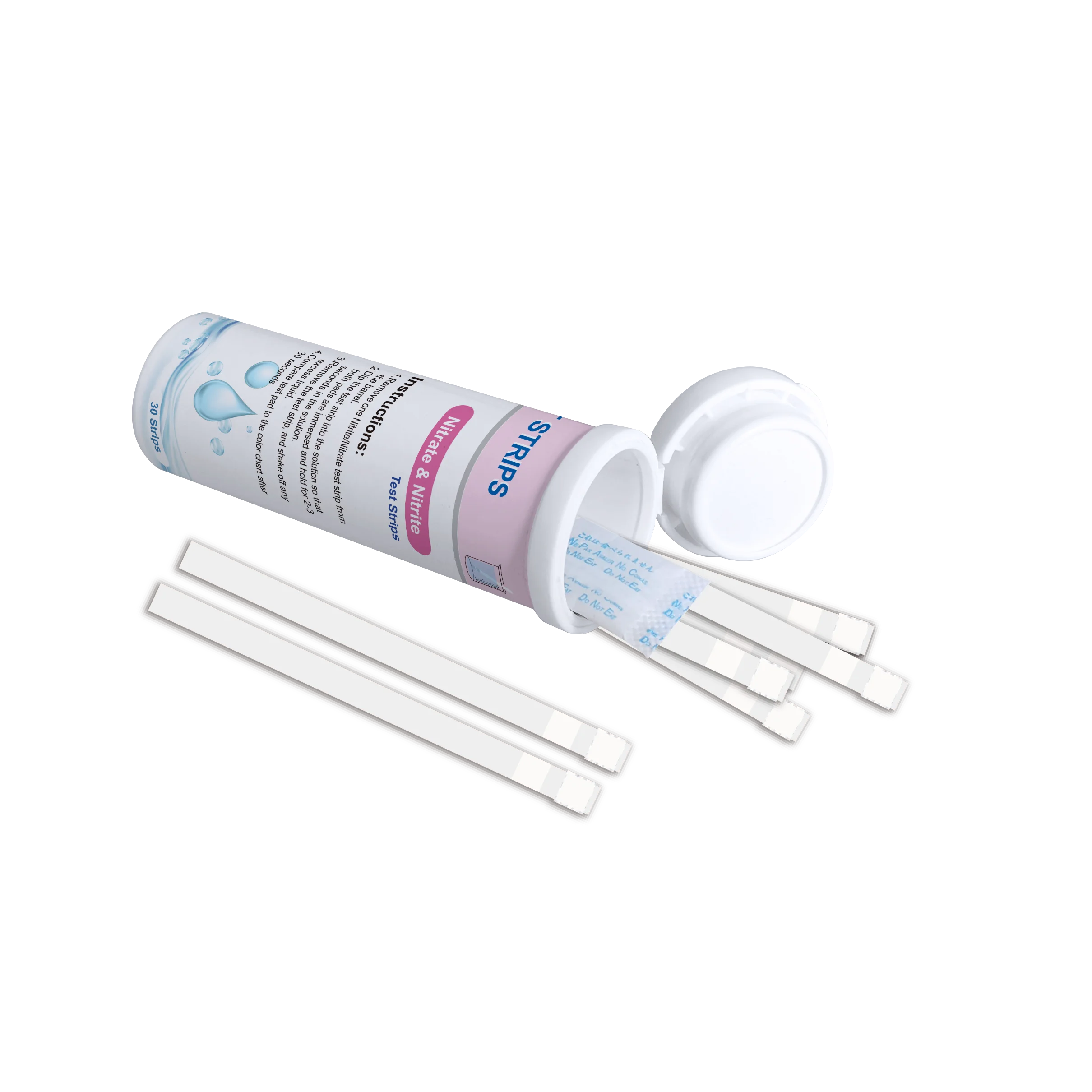 W-2 100 Strips Pool & Spa Rapid Test Kits Drinking Water Test Nitrate & Nitrite for Medical Supply