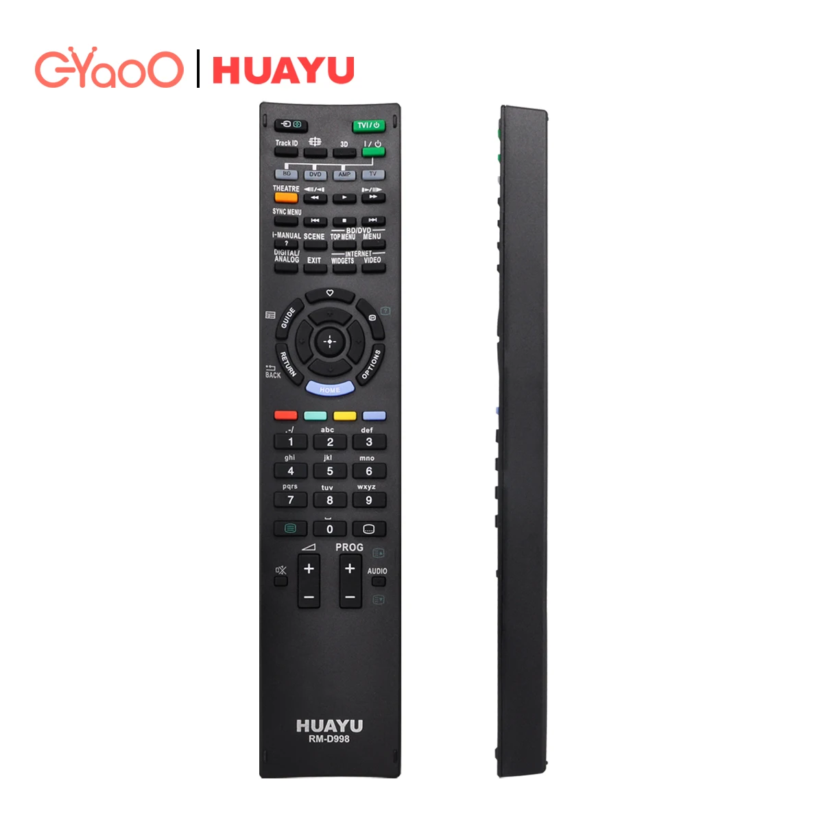HUAYU RM-D998 RM-GD011 RM-SD006 KDL-46R470A KDL-40R470A KDL-32R420A TV Remote Control For Sony
