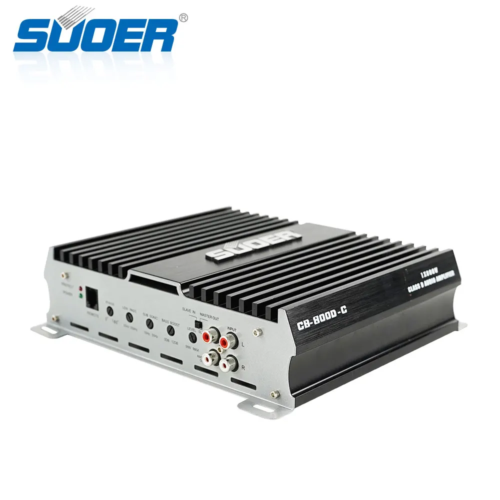 Suoer CB-800D-C car amplifier class d auto electronics 1500w 2400w 3600w car amplifier