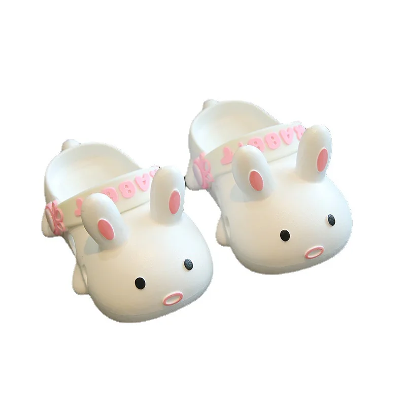 2022 High Quality Cute Animals Shaped Pattern Sandals Non-slip Sole Beach Little Girls Summer