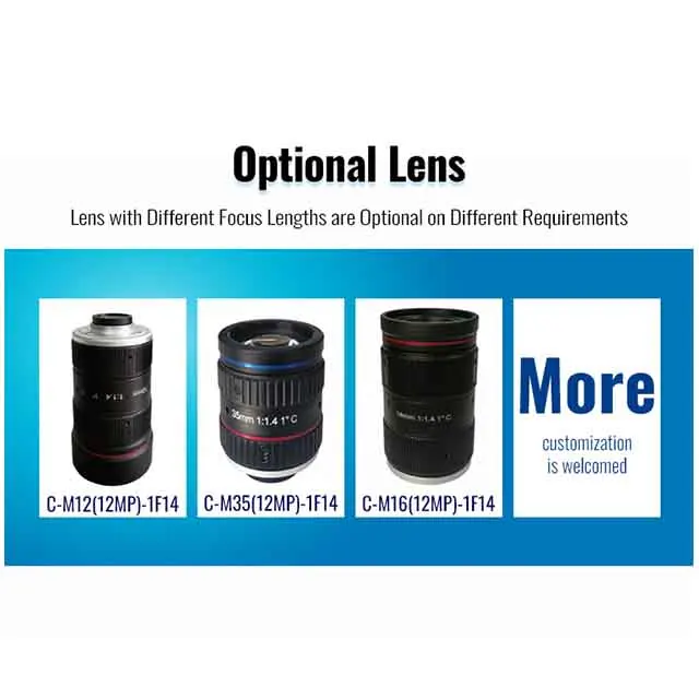 50fps@4K  High Speed Machine Vision Camera CMOS Image Sensor Inspection Camera for Linux