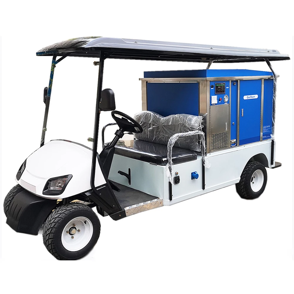 HF1160CV LPG Gas Mobile Steam Vacuum Wax Car Cleaner Box for Motor Tricycle or Golf Cart