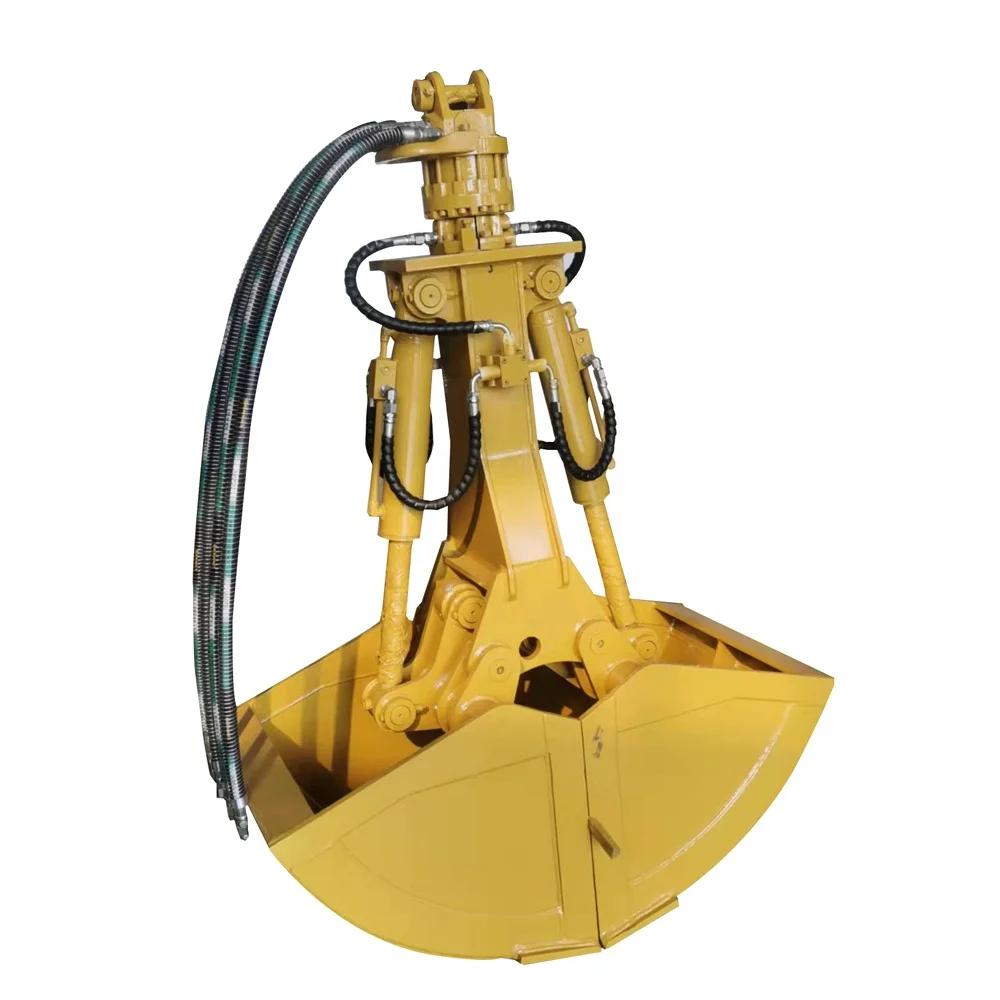 MONDE Construction Machinery Parts Hydraulic Clamshell Bucket Grab Bucket for Excavators
