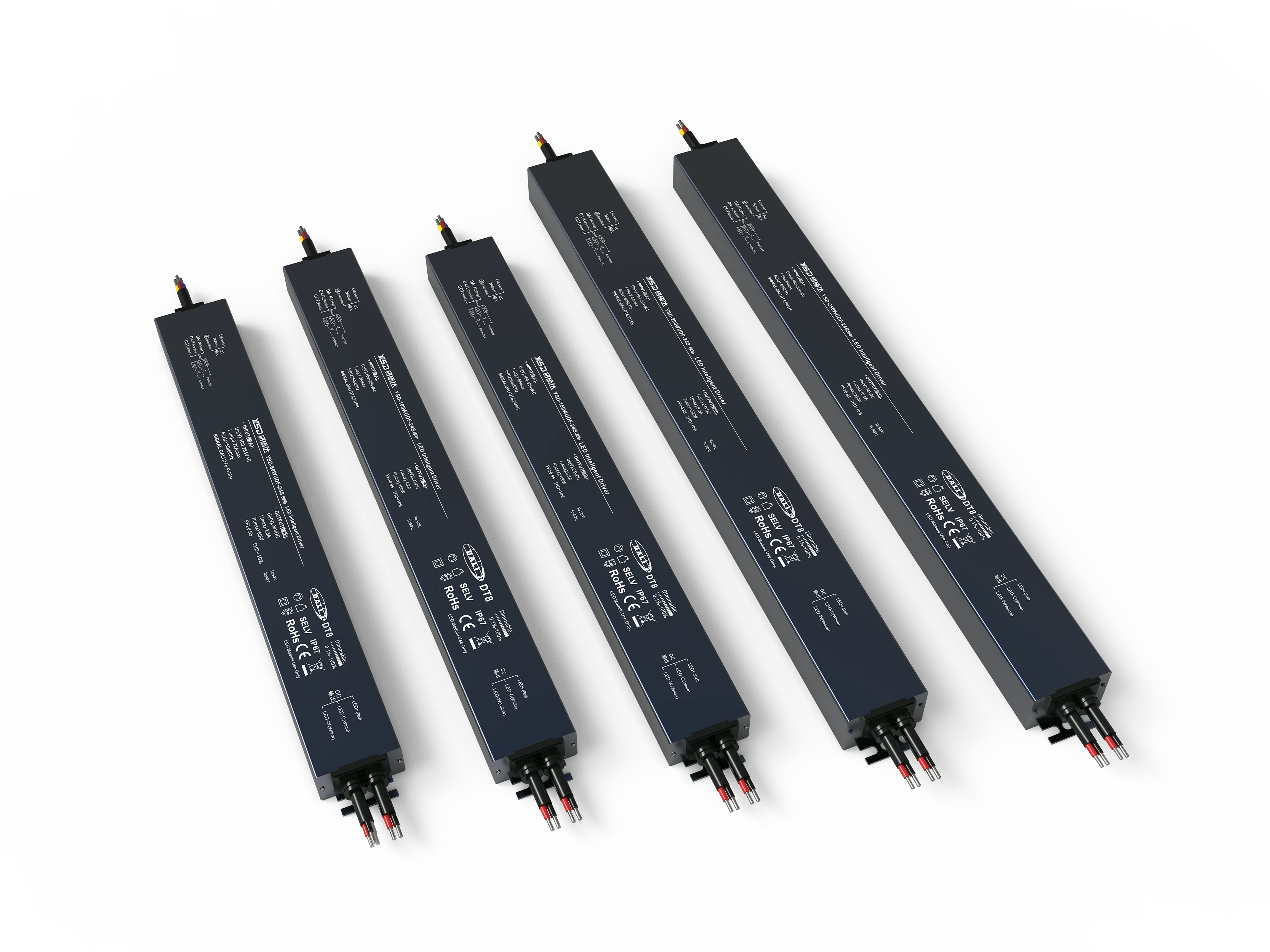 DALI Dimmable 24V Led Power Supply Dimmable LED Driver Constant Voltage 60W DC Power Supply