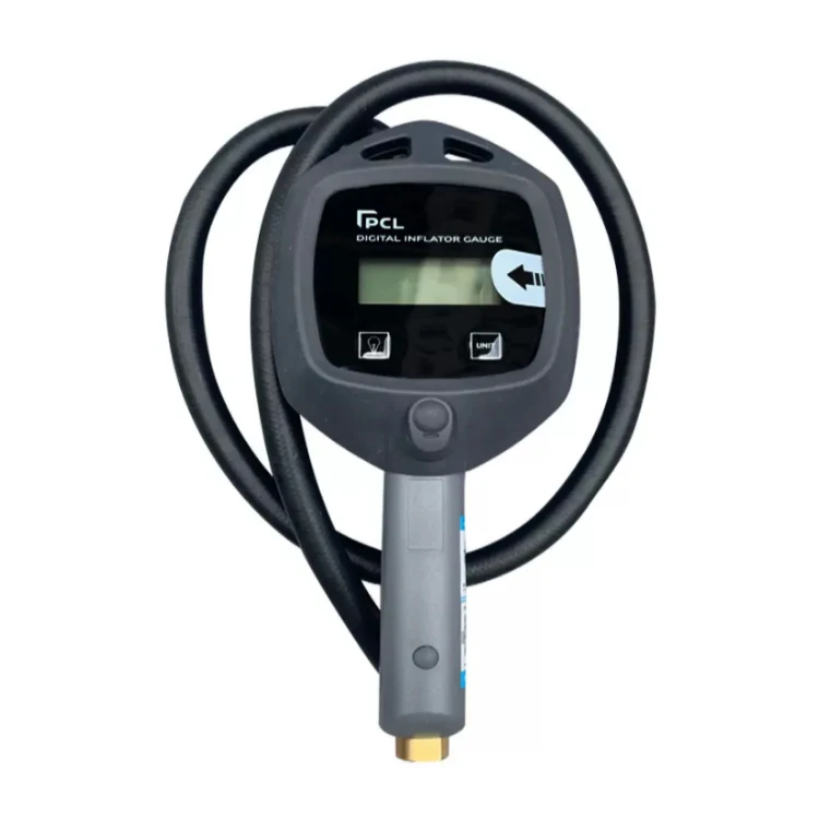 High-Precision DTI LCD Display Tire Inflator Convenient Operation for Trucks Bicycles Cars-Durable TI0017C Inflation Gau