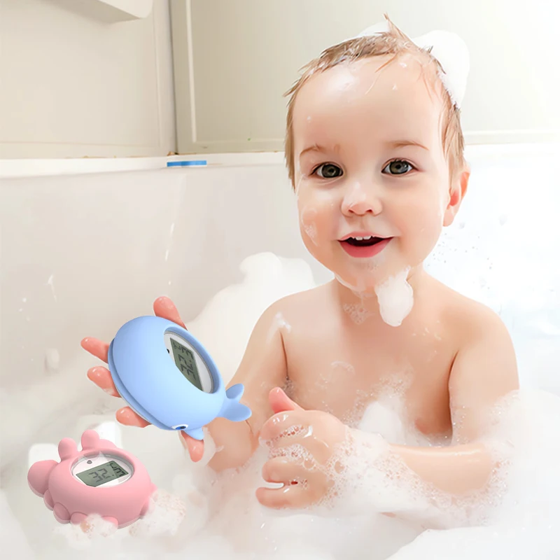 CE ISO Cartoon Floating Lovely Baby Water Thermometer Kids Bath Thermometer Toy Plastic Water Sensor Thermometer