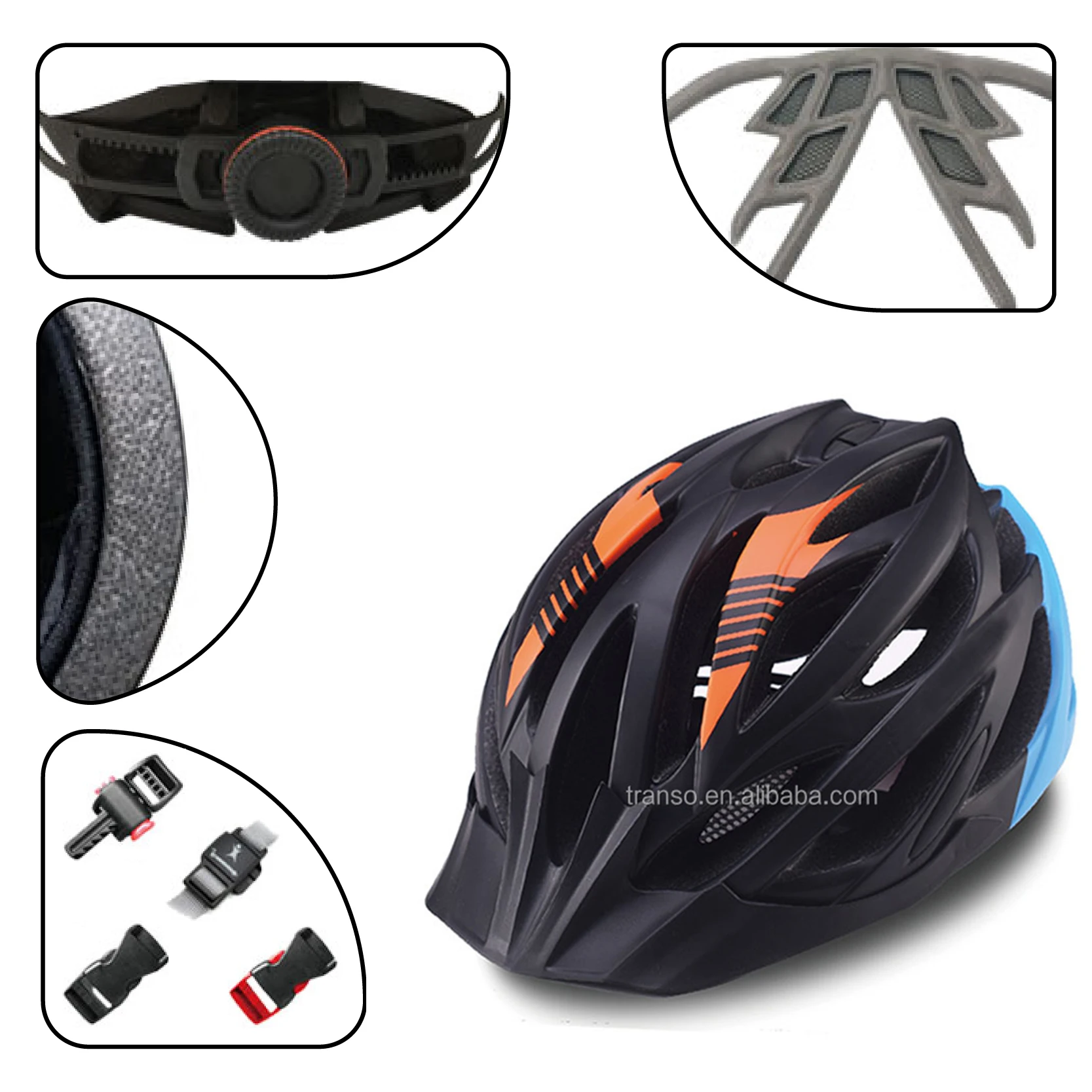 EASETOUR Custom OEM/ODM Adults Mountain bike helmet safety protection Off Road Helmets with visor