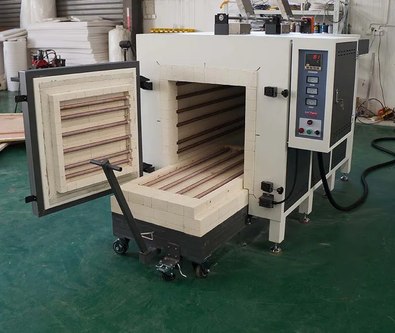 Промышленная нагревательная печь керамическая челночная