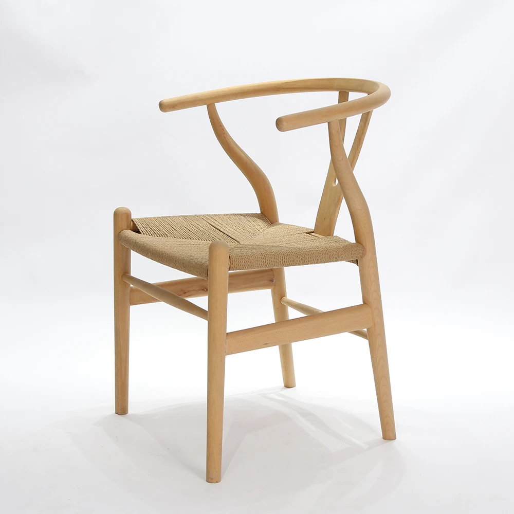 Wholesale Wishbone Beech Wood Y Dining Chairs in Cheap Price