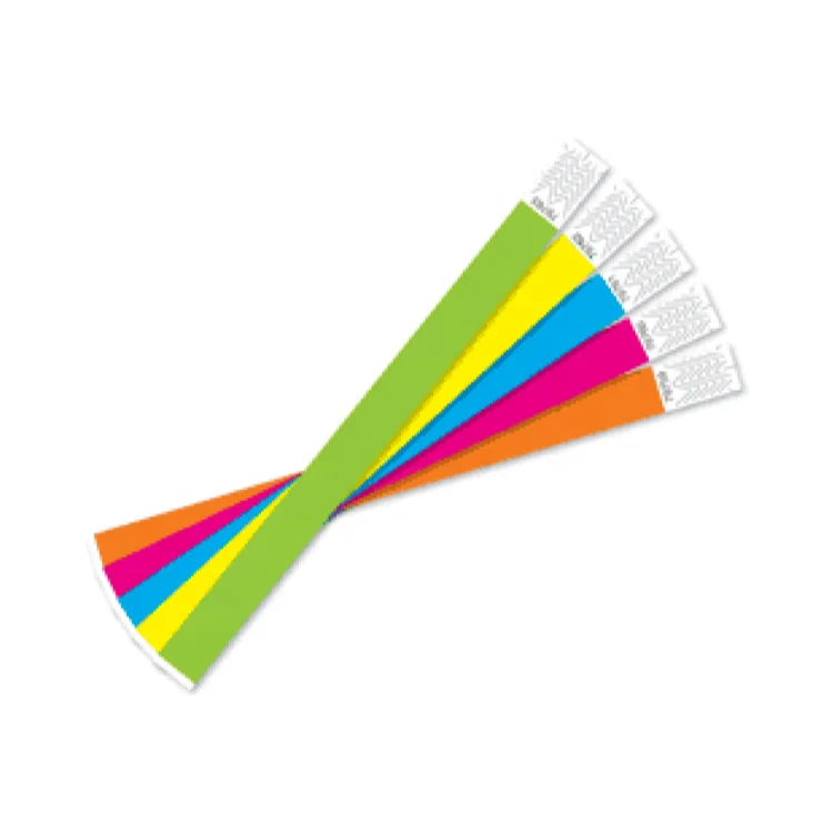Professional Wrist band Manufacture High Quality Cheap Custom One Time Use Tyvek Wristbands
