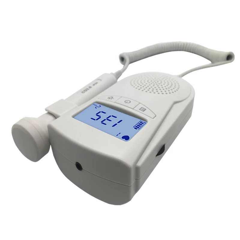 Baby Ultrasonic Detector Fetal Doppler Prenatal Heartbeat Heart Rate Monitors