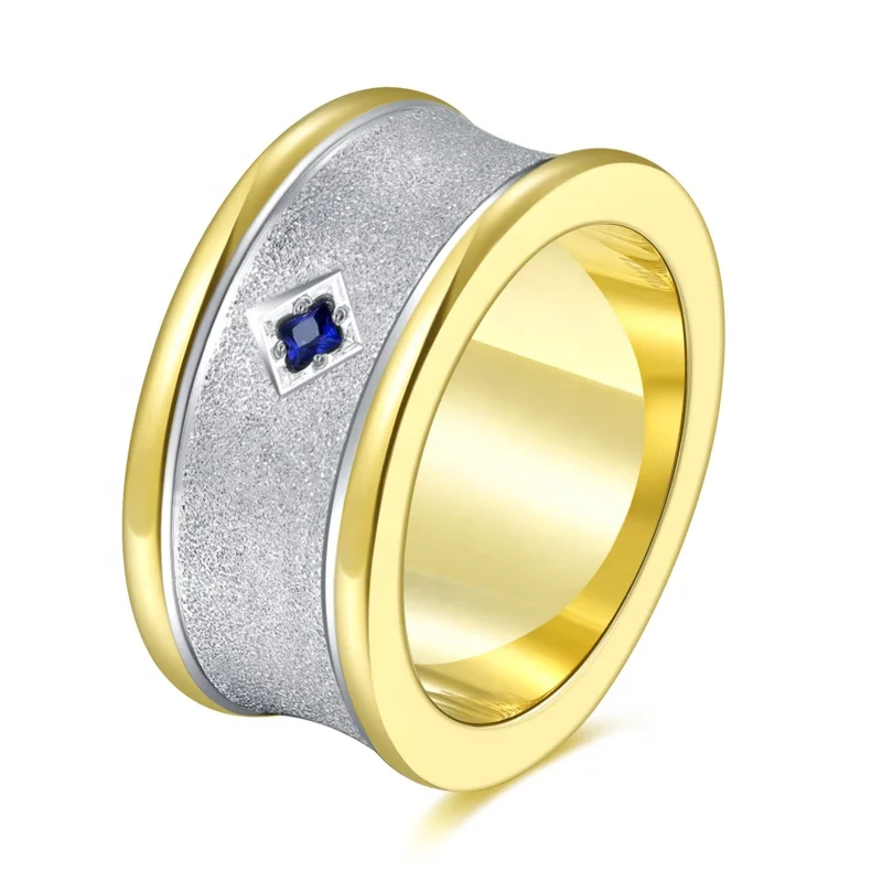 Производитель Custom14K 18K Позолоченные ювелирные изделия с бриллиантами кольца из титановой нержавеющей стали золотые уплотнительные для женщин и