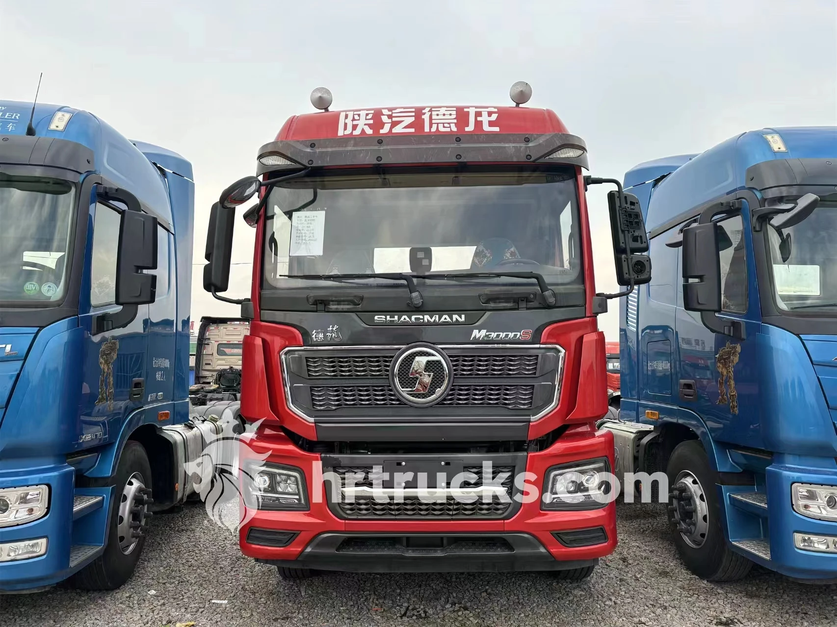 Прочная головка тягача 6x4 для тяжелых грузовиков высокопроизводительная грузовых автомобилей Shacman