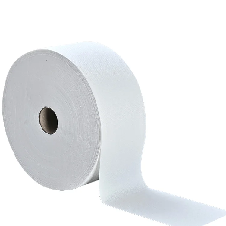 Snowflake pattern texture skin friendly soft bioidegradable nonwoven facial napkin fabric for wet tissue making