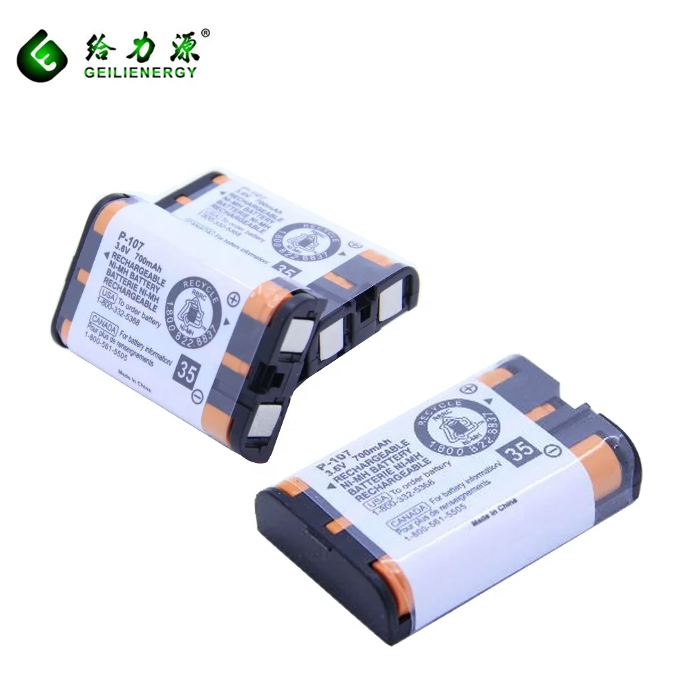AAA NiMh 700mAh 3.6V Cordless Phone Battery For