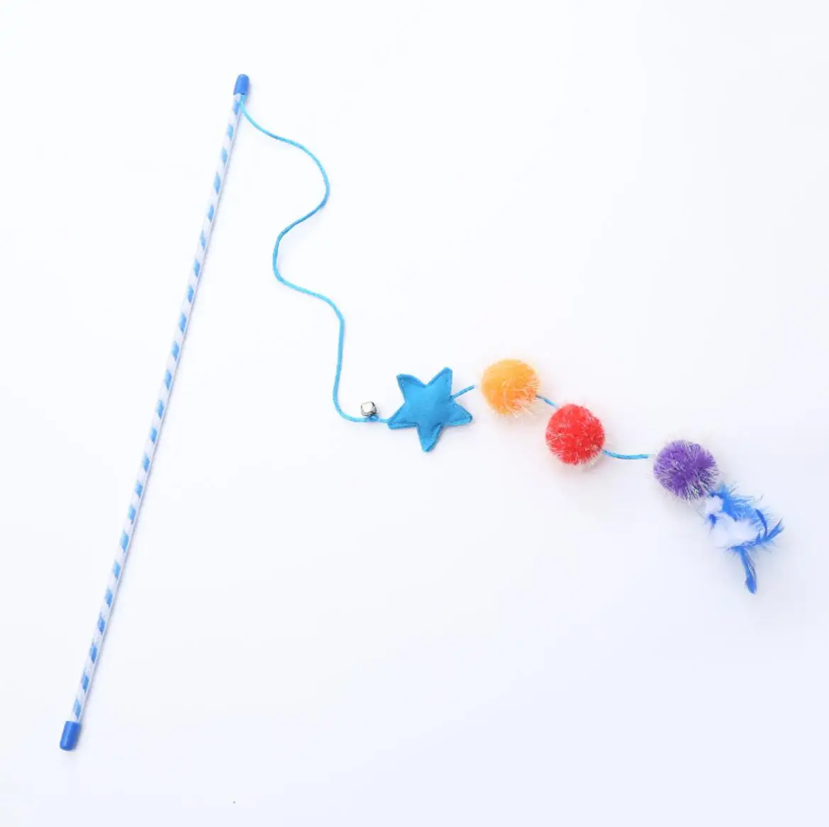 pet supplies smart feather cat funny stick toy cat wand toy interactive teaser toys for cat kitten