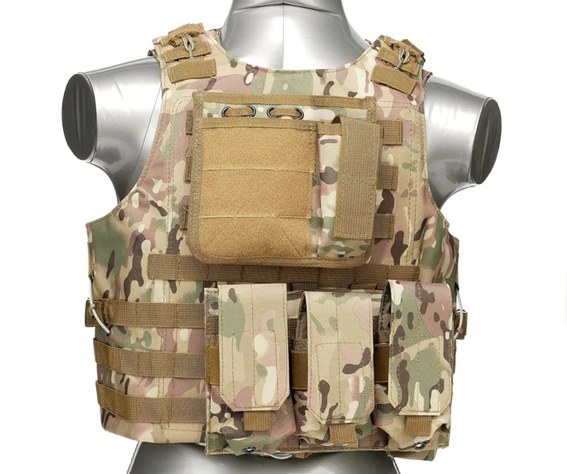 CP Камуфляжный военный тактический охотничий жилет для охоты