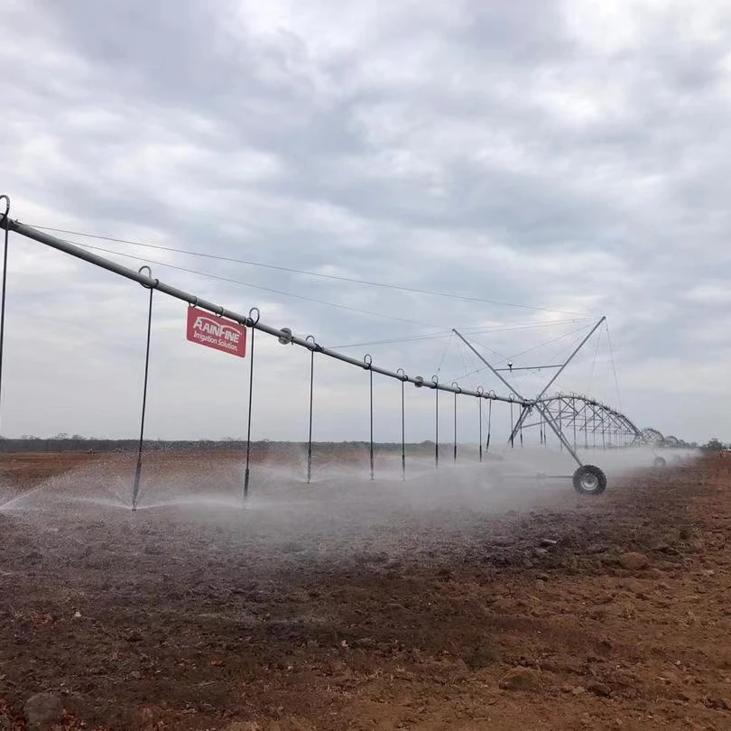 
2021 best sales Dalian Rainfine Central Pivot Farm Irrigation System Used in Large Field 