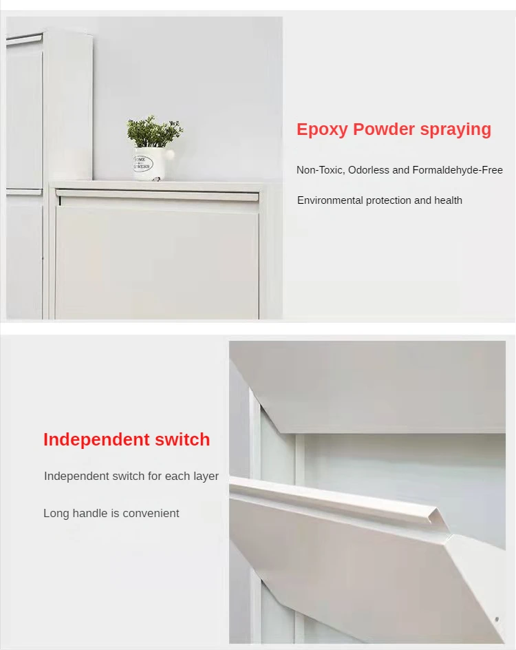 Туалетный столик с 3 ящиками металлический вертикальный Чехол С Откидывающейся Крышкой для гостиной коридор гардероб вход обувной шкаф настенный обуви белый мебель