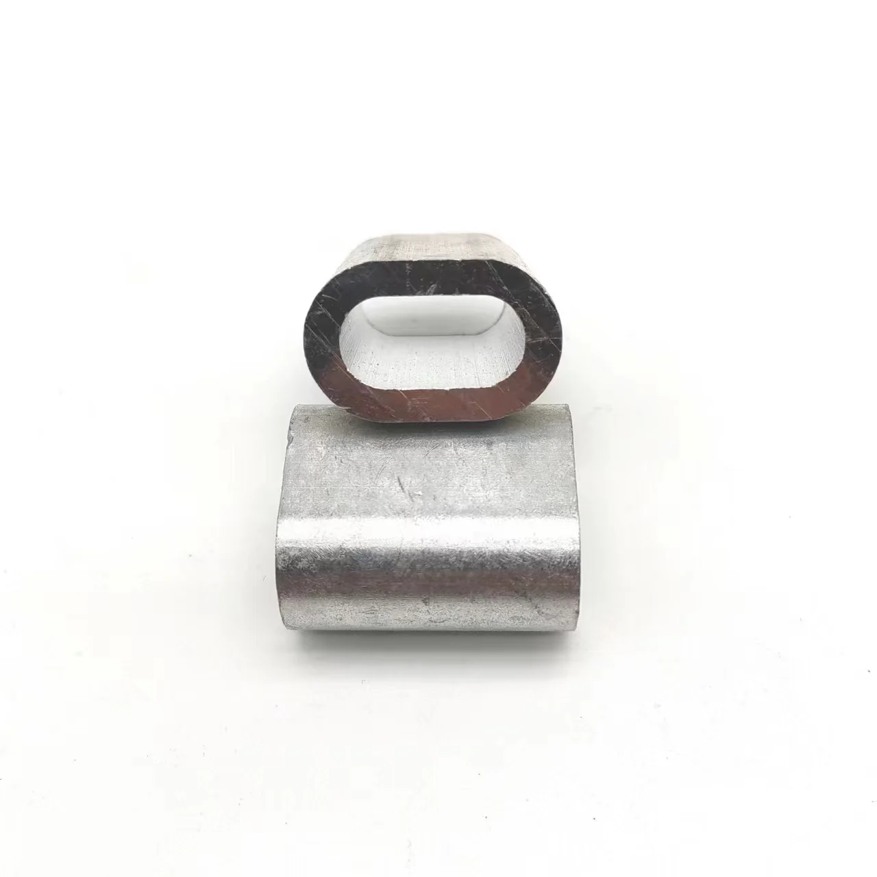 Stainless Steel Wire Rope Sling Swage Sleeve Crimping Ferrules 0.7mm-32mm wire rope Seamless oval aluminum sleeve