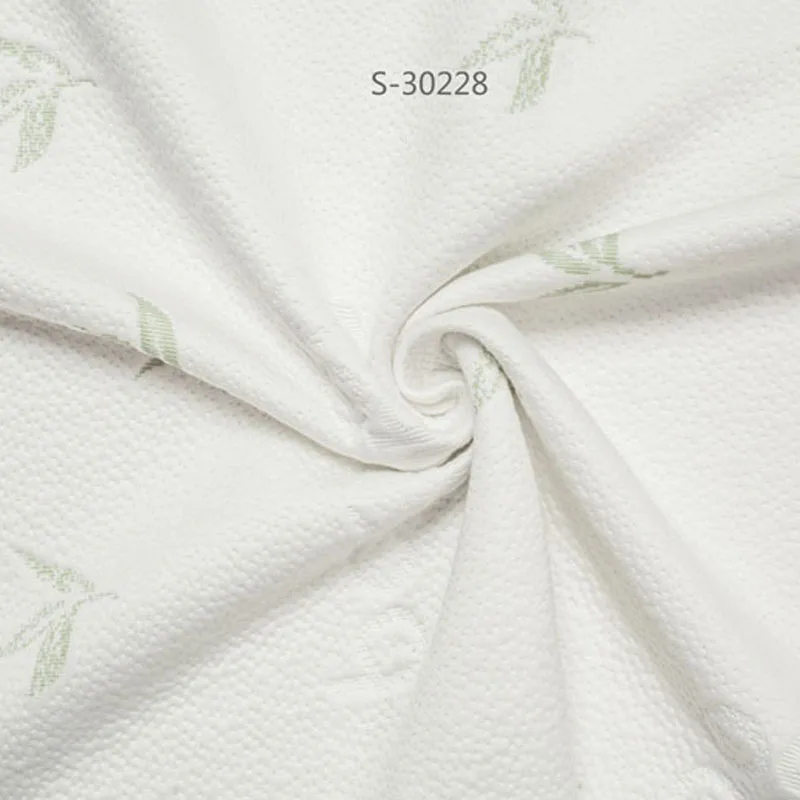 
30% Bamboo 70% Polyester Knitted Organic Bamboo Fabric for Mattress Pillow 