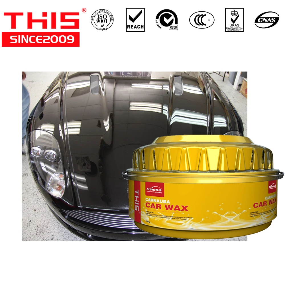 Car care chemicals products cleaning professional paste carnauba car wax polish and shine detailing car wax