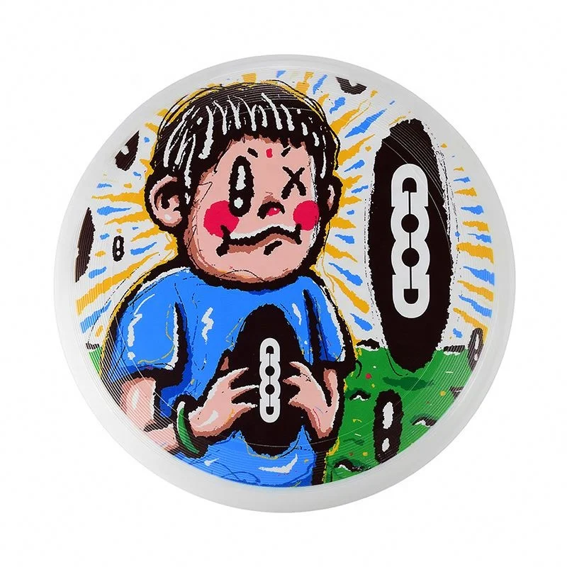 PP PE Frisby Disc Flying Frisbe Logo Flying Disc for Outdoor Sports Custom Eco-friendly Material Plasticgolf Professional 175g