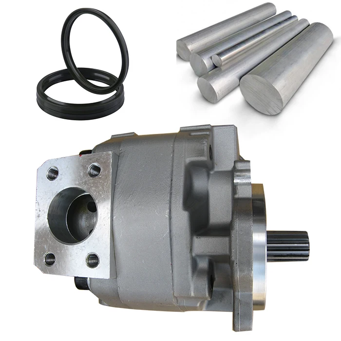 07441-67502 Hydraulic Oil Gear Pump OEM For Komatsu Bulldozer D65 Dump truck HD460 Vehicle