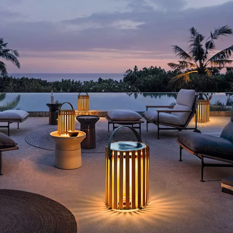 Lumind Solar Garden Lamp Portable Camping Light Villa Landscape Garden Outdoor Light Terrace Decoration Light