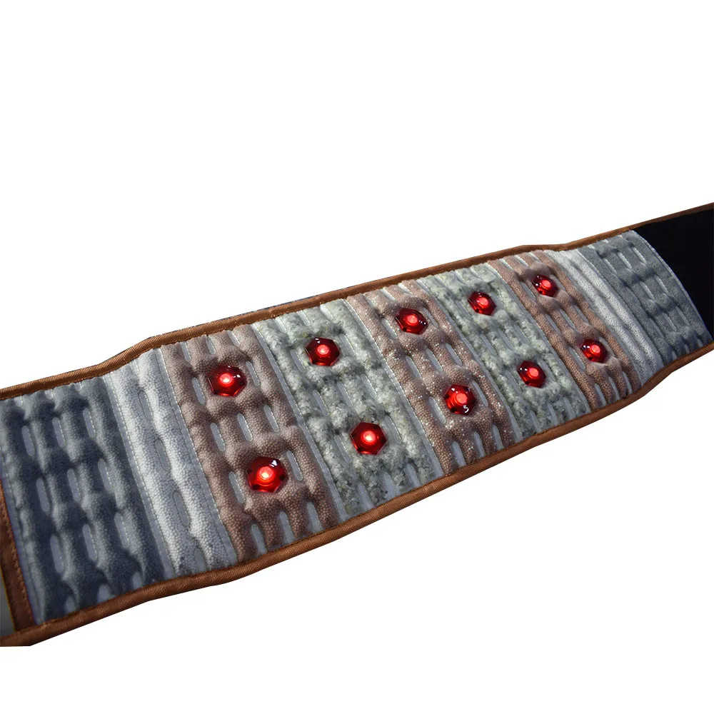 Jade Belt Waist Master Massage Nuga Relief Self Heating Back Lumbar Magnetic Therapy Tourmaline Stone belt