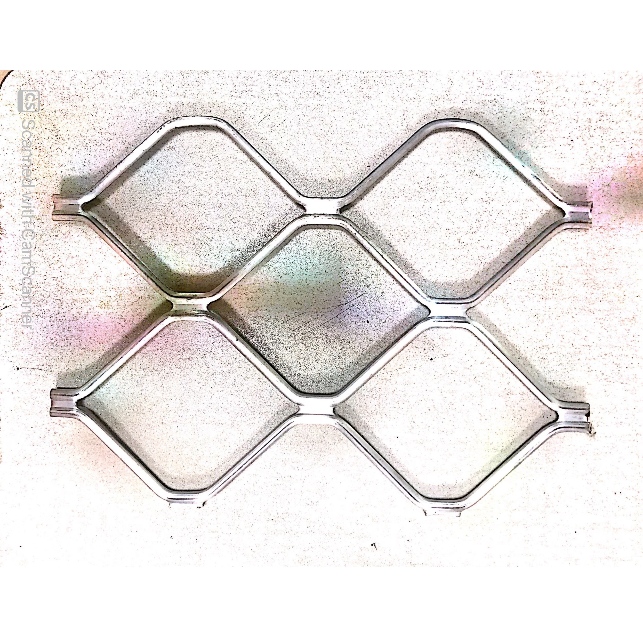 Manufacture High Security Screen Cladding Diamond Hole Flat Aluminum Expanded Metal Mesh