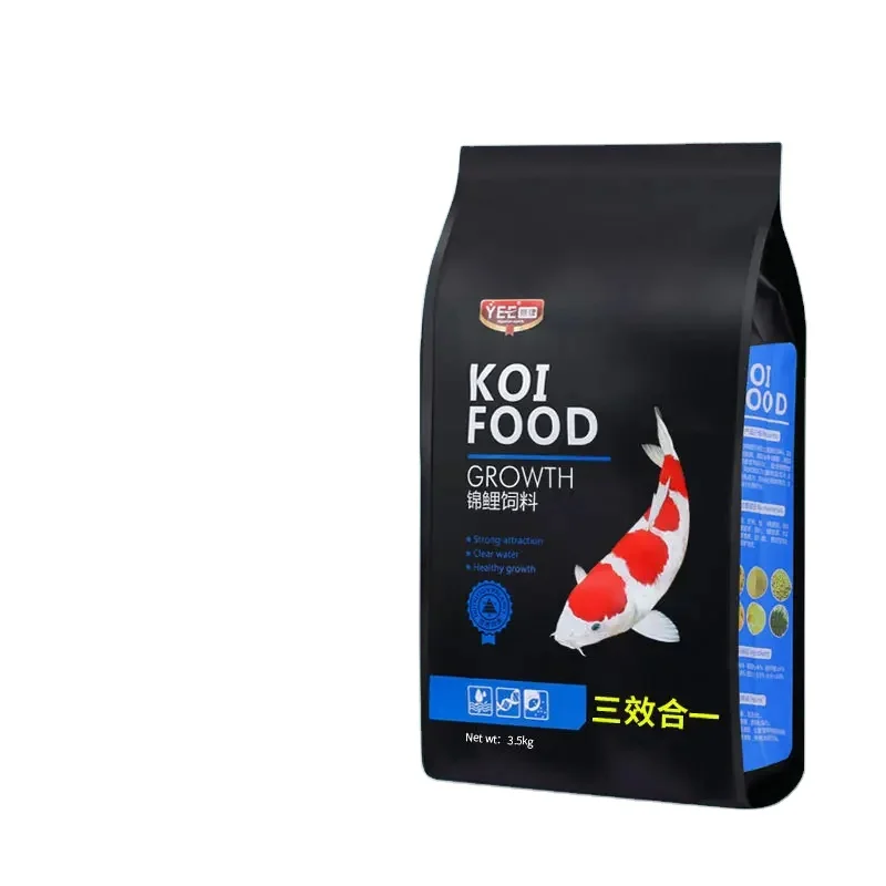 Wholesale Pet Food Aquarium Fish Food Color Enhancement High Protein KOI Fish Food Pellets