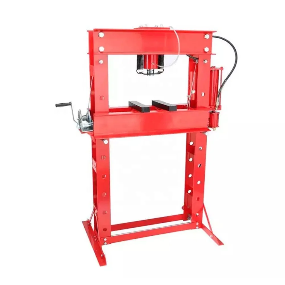 shop press 10ton 12ton 20ton 40ton 50 ton Hydraulic air Shop Press With Gauge
