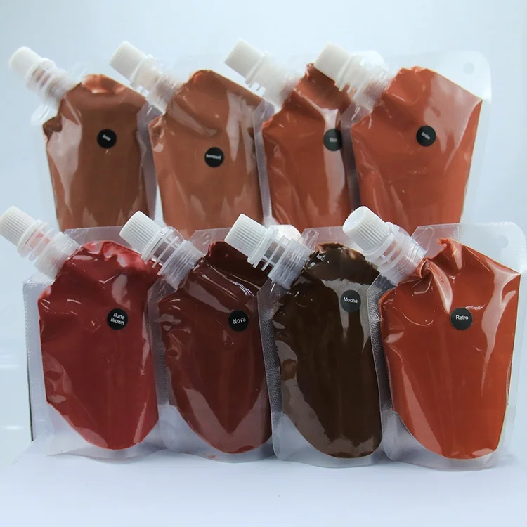 
50ml Cosmetic lipstick vegan Private Label wholesale bags lip gloss matte liquid waterproof High pigment Lipstick base 