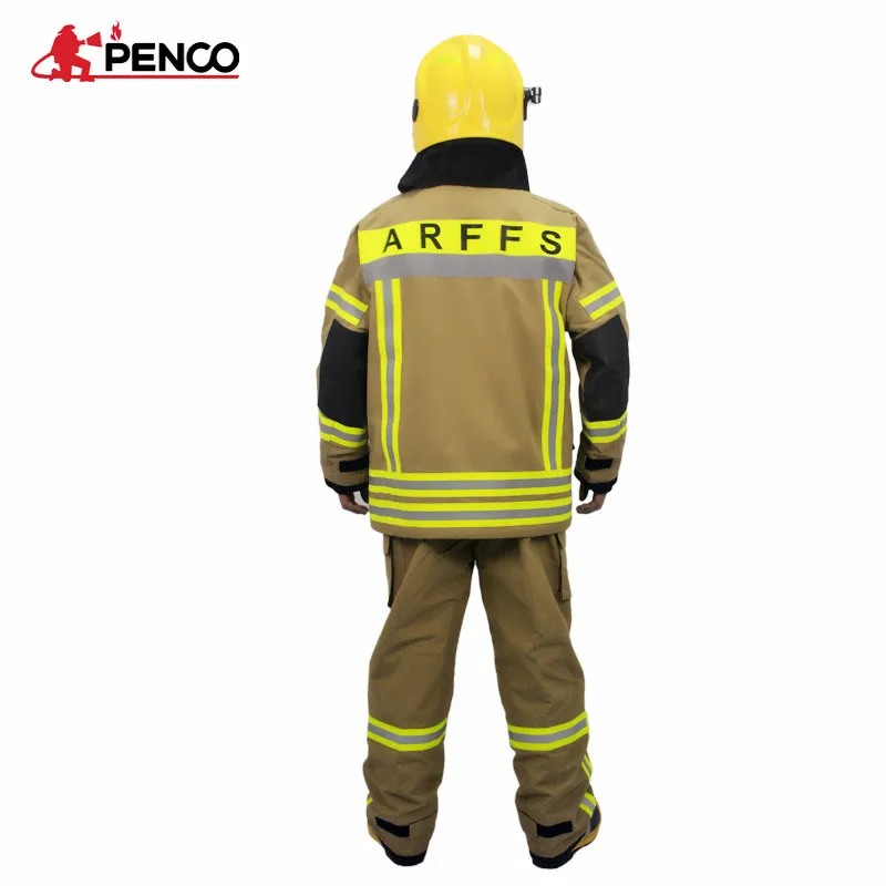 CE Certificate EN469 Nomex Fire Fighting Clothing for fireman